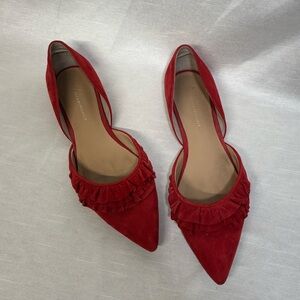 Anthropologie Red Women's Shoes